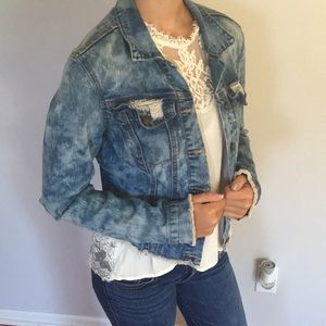 Jessica Simpson denim jacket